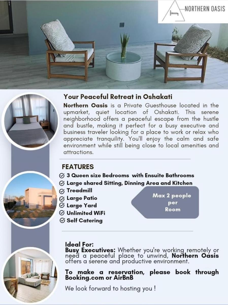 Northern Oasis Hotell Oshakati Exteriör bild